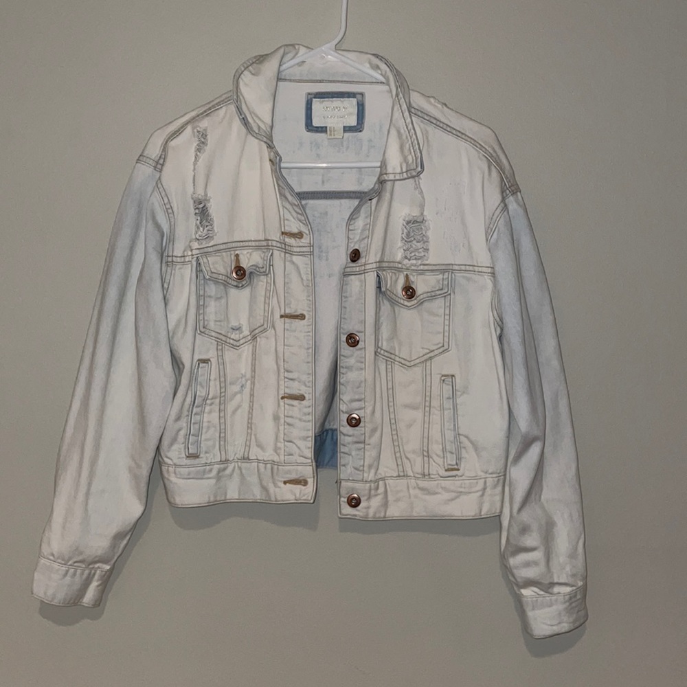 Forever 21 Light Wash Denim Jacket